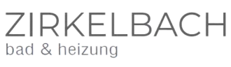 Schwarzes Logo von ZIRKELBACH vor neutralem Hintergrund.