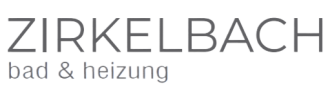 Schwarzes Logo von ZIRKELBACH vor neutralem Hintergrund.